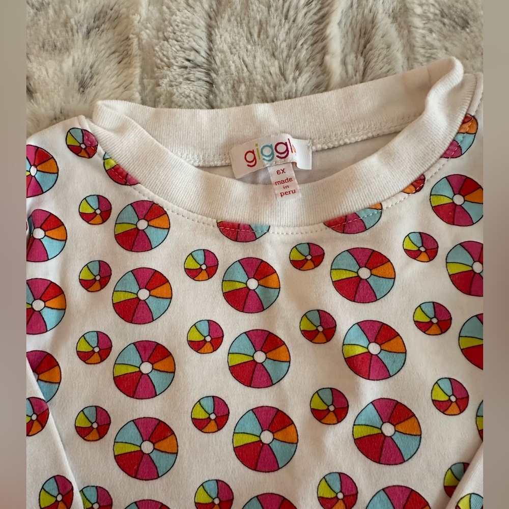 Giggle beach ball pajamas